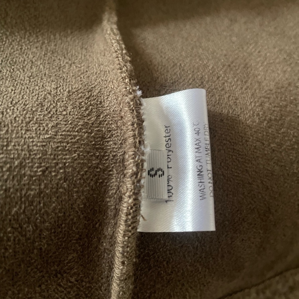 Silk Maison] Oversized Sherpa Quilted Fleece Jacket Coat - Picture 12 of 13